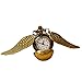 Kikole Flying Ball Necklace Vintage Retro Angel Wing Necklace Steampunk Pocket Watch