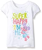 Sesame St Toddler Girls' Short Sleeve T-Shirt Shirt, White, 4T
