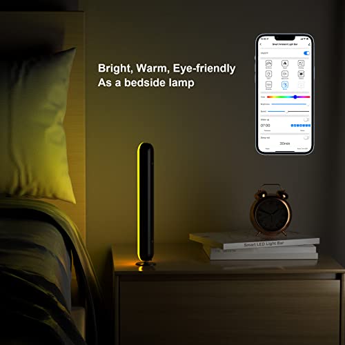 Paton Smart LED Light Bars,RGB Lights with Multiple Scene Modes and Music Sync Mode, TV LED Backlight, Voice Control, Smart Lights for Gaming, TV, PC, Room Decor(Work with Alexa and Google Assistant)
