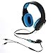 Gaming Headset BliGli Badasheng Wired Stereo Noise Cancelling Gaming Headphones for PS4, Xbox One, PC, Laptop with Detachable Microphone (Blue)