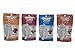 Purina Fancy Feast Duos Cat Treats Variety Pack Bundle Set of 4 Flavors, 2.1 ounces each (Natural Rotisserie Chicken, Cheddar & Crab Souffle, Tuna, Salmon)