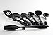 Neet® 7-Piece Premium Silicone Elevated Utensil Set (Real Black)