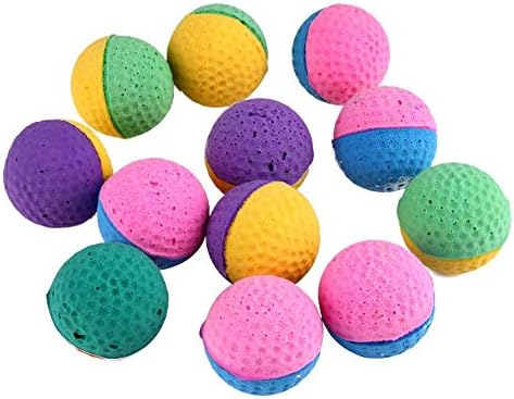 HpyAlwys - Pelotas de látex para Gatos, 12 Unidades, Pelotas de ...