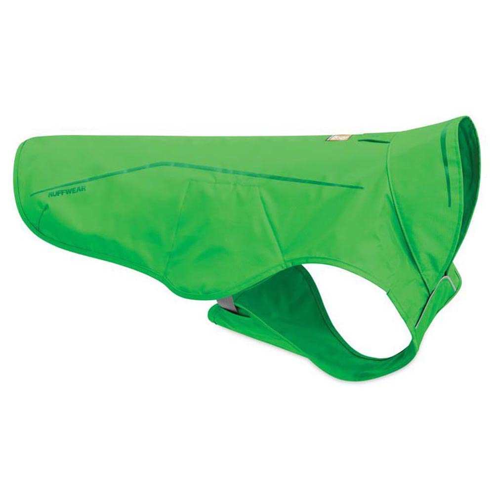 Ruffwear Waterproof Rain Coat for Dogs, Large Breeds, Size: Large, Meadow Green, Sun Shower, 05302-345L