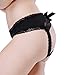 ETAOLINE Women Sexy Lingerie Bowknot Strappy Panties Lace Thongs Underwear