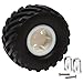 Pitsco Education TETRIX MAX All-Terrain Tire Kit, Monster Truck Tire Kit, Robotics Building Elements, Spare Parts for Robotics and Vehicles