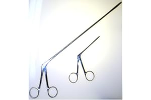 ARTIST UNKNOWN 2pcs Stainless Steel Alligator Forceps Set