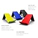 TYLT VU Qi Wireless Phone Charging Pad (Red, 3 Coil) Tilted Stand & Fast Battery Charger Station for Compatible iPhone, Samsung, Google, Android & Qi-Enabled Cell Phones