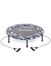 Wamkos - Camuflaje plegable de 40 pulgadas con 1 par de bandas de resistencia para deportes y fitness en interiores o exteriores