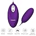 Remote Bullet Vibrator Love Eggs with 12 Vibration Modes for Thrilling Internal Pleasure, EROCOMR Remote Control Ovular Egg Clitove Egg 12-Frequency Pleasure Adult Sex Toys Vibe for Women or Couples