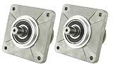 Two (2) Pack Erie Tools Lawn Mower Deck Spindle Assembly Fits MTD 918-0240, 918-0240A, 918-0240C, 918-0430A, 918-0430B, 918-0430C