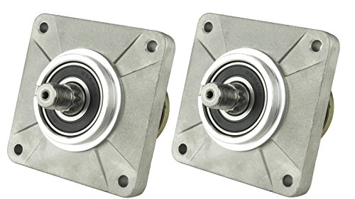 Two (2) Pack Erie Tools Lawn Mower Deck Spindle Assembly Fits MTD 918-0240, 918-0240A, 918-0240C, 918-0430A, 918-0430B, 918-0430C