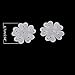 yueton Pack of 50 Portable Flower Shape Balloon Clips Holder for Wedding Event Decorations Birthday Party Supplies