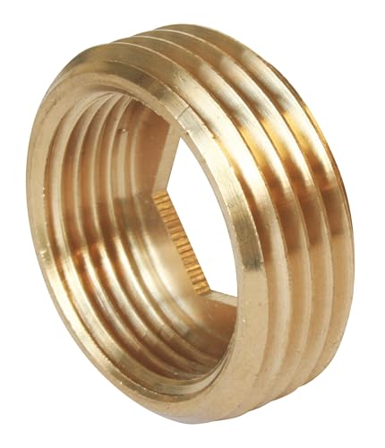 SOMATHERM for You, Raw Brass Fur Male 20/27 Female 15/21 - Quick and Easy Connection for Domestic Water Networks and Heating - Corrosion Resistance and Longevity