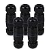 CNBTR RJ45 Coupler Waterproof Ethernet LAN IP68 Cable Wire Connector Protection M25 Gland No Shielded Double Cable Use for Outdoor LED Equipment Pack of 5