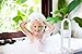 Medical Adjustable Bathtub Safety Rail Shower Grab Bar Handle (Ivory)