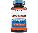 Nova Nutritions Serrapeptase 40,000 SPUs 180 Capsules