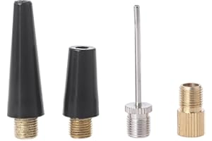 4pcs Ball Pumps Needle Set Inflator Set Nozzle Adapters Bikes Tire Air Pumps Compressor Bike