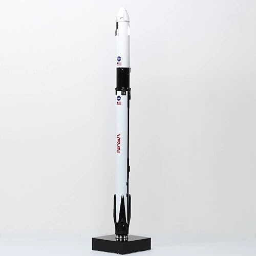 Space X Falcon 9 Rocket Model - Premium Aluminum Basic Rocket Model ...