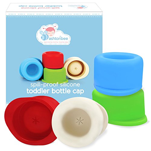 Travel Caps for Narrow Neck Bottles Baby and Toddler Silicone Bottle