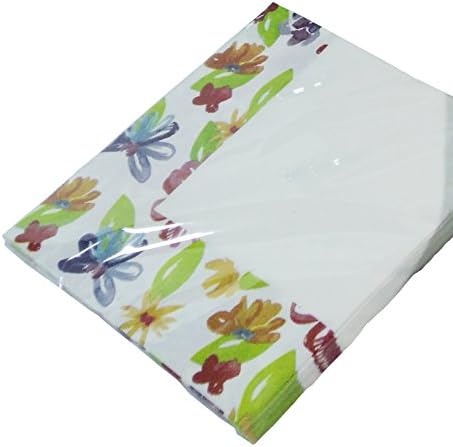 Spring Fling! Flower Art Square Napkins - 20-pieces