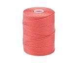 C-LON Bead Cord, Chinese Coral - .5mm, 92 Yard Spool