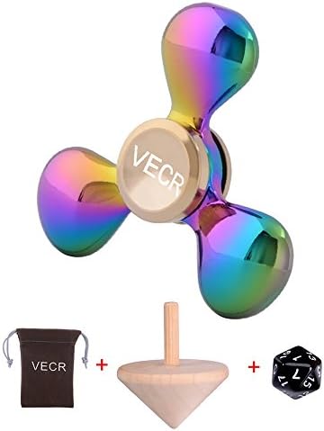 Vecr Finger Gyro Fidget Hand Spinner Relieve Stress Toy For kids and Adult Anti-Anxiety Autism Killing Time