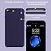 TORRAS Designed for iPhone SE Case 2nd/ iPhone 7 Case/iPhone 8, Liquid Silicone Gel Rubber Case Soft Microfiber Compatible with iPhone 8/ iPhone 7/ iPhone SE 2nd Generation, Midnight Blue