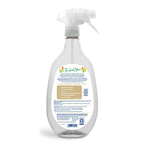 Fabric Refresher Odor Eliminator with Zinc by Sun & Earth, Cotton Blossom & Lemon Zest All-Natural Fragrance, 32 oz. (Pack of 1)