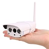 Wireless IP Security Surveillance Camera System, 1080P Indoor/Outdoor Waterproof Network Camera, TF Card slot IP67 Night Vision Remote Access Motion Detection
