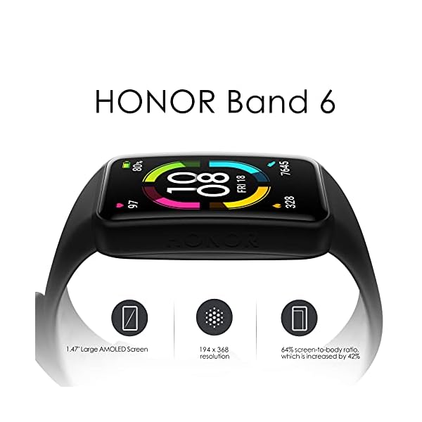 HONOR-Band-6-Smart-Watch147-Touch-Screen-Smartwatch-14-Days-BatteryFitness-Tracker-with-Blood-Oxygen-Heart-Rate-MonitorWaterproof-IP68-Activity-Trackers-Pedometer-for-Men-Women-for-Android-iOS HONOR Band 6 Smart Watch,1.47" Touch Screen Smartwatch 14 Days Battery,Fitness Tracker with Blood Oxygen & Heart Rate Monitor,Waterproof IP68 Activity Trackers Pedometer for Men Women for Android iOS