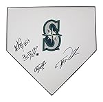 Seattle Mariners 2015 Team Autographed Signed Baseball Home Plate