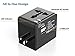 Snobtool Universal Travel Power Adapter - Converters and Adapters for Travel - European Plug Converter - International Plug Adapter with 2 USB - Power Wall Charger AC