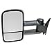 Spec-D Tuning RMX-C1088-M-FS Chevrolet Chevy C10 Pick Up Truck Manual Side Towing Mirrors Black