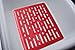 Rubbermaid Antimicrobial Sink Mat, Small, Red Lines