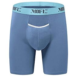 JINSHI Men's Boxer Briefs underwearBamboo Under