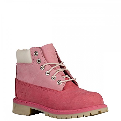 pink timberlands youth