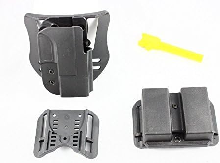 XD 9/40 5 SPRINGFIELD Shooters Value Pack (Straight Drop OWB Holster and Mag Pouch) by Blade-Tech