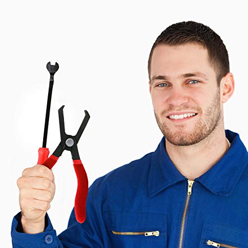 AFA Tooling 30 Degree Push Pin Removal Pliers and 9 Inch Fastener Removal Tool - Thumbnail 2