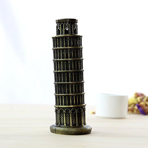Ornamentesd The Landmark Leaning Tower Of Pisa Model Metal Crafts Creative Home Furnishing Decoration Decoration