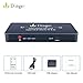 HDMI Switch Box, Dinger 4K x 2K 3 Port HDMI Switch, HDMI Selector Switcher Support PIP Function with Full HD 1080P 3D IR Wireless Remote Control (3 IN 1 OUT HDMI Switch with PIP Black)