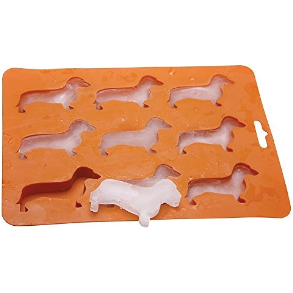 Dachshund Ice Cube Molds & Trays Dog Shaped Silicone And Kitchen
