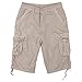 UB Men's Casual Long Cargo Shorts
