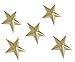 Forge 3D 5 Point Gold Star Lapel Pin (5 Pack)