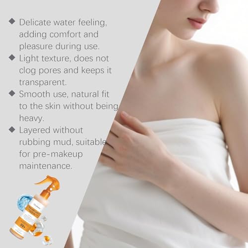 Body Keratin Care Kojic Acid Turmeric Spray Gently Exfoliating Peeling Solution Skincare with Retinol, Glutathione, Niacinamide, Vitamin B, C, E for All Skin Types 100ml
