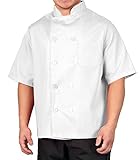 Lightweight Short Sleeve Chef Coat