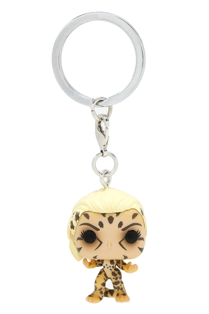 Funko POP Keychain: WW 1984- Cheetah, Multicolour, One Size (FU46700)