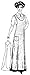 1910 Lady's One-Piece Kitchen Apron Pattern