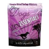 Vital Essentials Freeze-Dried Turkey Nibblets Grain Free Limited Ingredient Dog Entree, 1 Pound Bag
