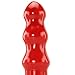 Doc Johnson American Bombshell - B-10 Tango - Vac-U-Lock and F Machine Compatible Dildo or Butt Plug - Cherry Bomb Red